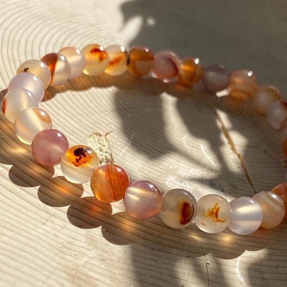 Red Flower Montana Agate - Picture 2 of 4